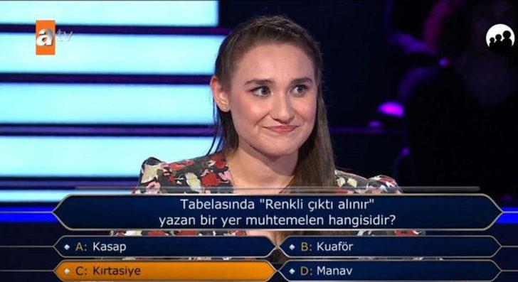 Kim Milyoner Olmak İster'de güldüren soru! Cevabı görenler inanamadı  G5
