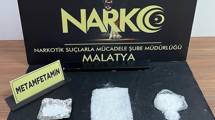 Malatya merkezli uyuşturucu operasyonunda yakalanan zanlı tutuklandı