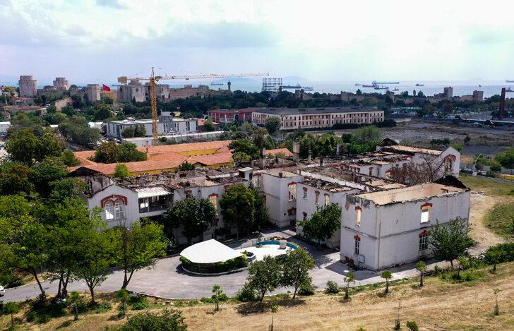Yangında zarar gören Balıklı Rum Hastanesi yılbaşına kadar eski haline getirilecek G2