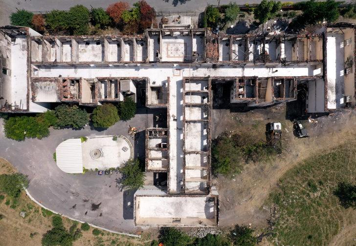 Yangında zarar gören Balıklı Rum Hastanesi yılbaşına kadar eski haline getirilecek G3