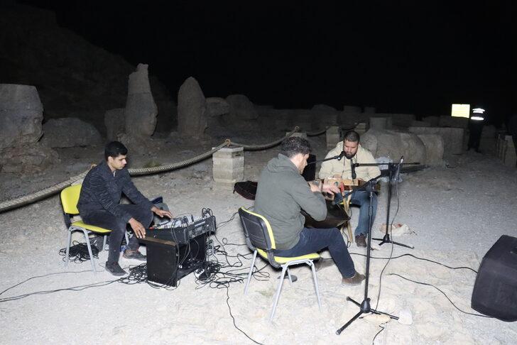Nemrut Dağı'nda konser verildi G1