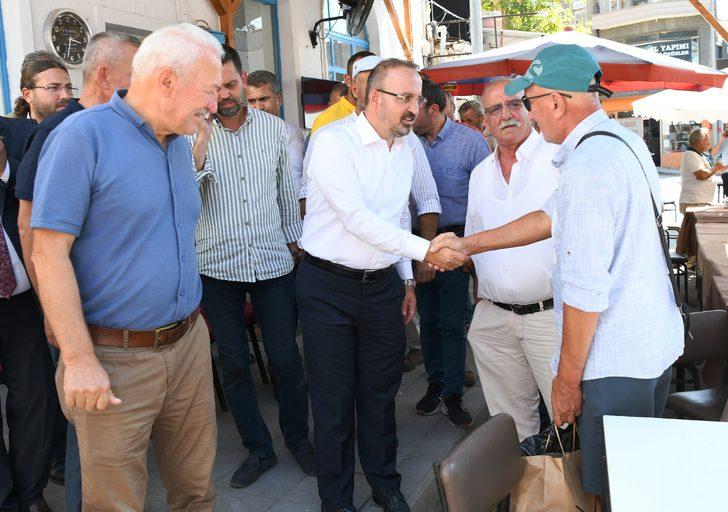 AK Parti Grup Başkanvekili Turan, Çanakkale'deki ziyaretlerinde konuştu: G3