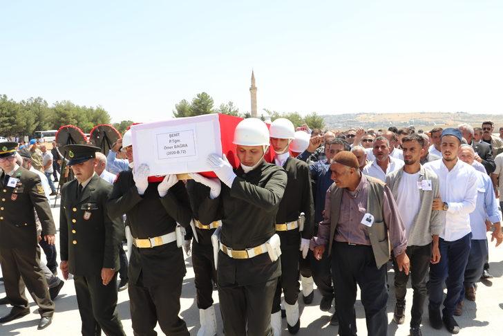 Şehit Piyade Teğmen Ömer Bağra için Siirt'te tören düzenlendi G3