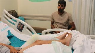 İnternette görüp evde uyguladı! Az daha canından oluyordu