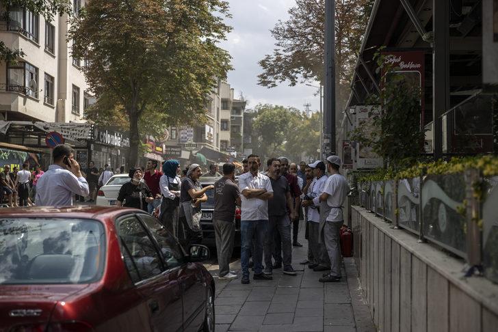 Başkentte pastanede çıkan yangında bir kişi yaralandı G5