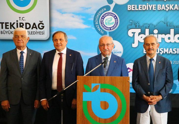 CHP'li büyükşehir belediye başkanları Tekirdağ'da buluştu G3