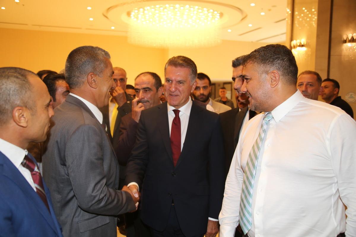 TDP Genel Başkanı Sarıg&uuml;l, Şanlıurfa'da partisinin b&ouml;lge toplantısına katıldı: