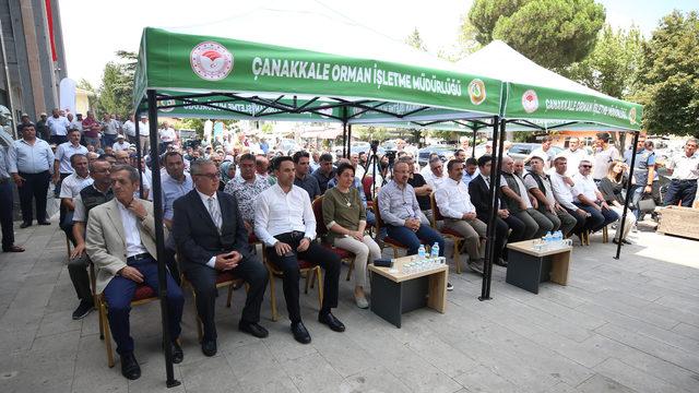 AK Parti Grup Başkanvekili Turan, yangın söndürme tankeri dağıtım töreninde konuştu:
