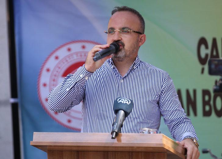AK Parti Grup Başkanvekili Turan, yangın söndürme tankeri dağıtım töreninde konuştu: G3