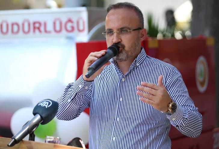 AK Parti Grup Başkanvekili Turan, yangın söndürme tankeri dağıtım töreninde konuştu: G4