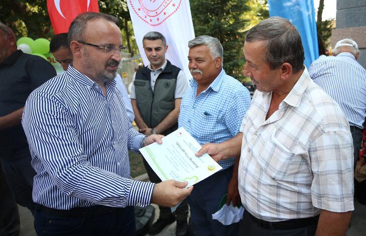 AK Parti Grup Başkanvekili Turan, yangın söndürme tankeri dağıtım töreninde konuştu: G5