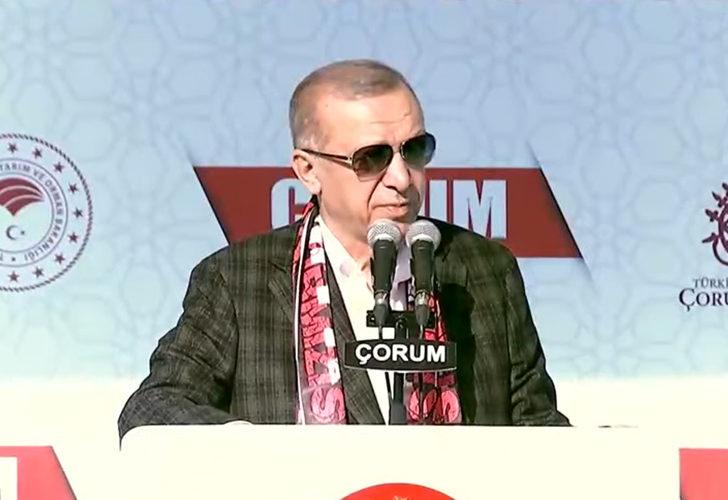 Son Dakika: Çorum'daki toplu açılış töreninde Cumhurbaşkanı Erdoğan'dan önemli açıklamalar