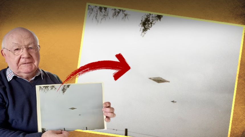 32 yıl sonra ortaya çıktı! Fotoğraflarla birlikte çekenlerde ortadan kaybolmuştu: Şimdiye kadar ki en net UFO görüntüsü