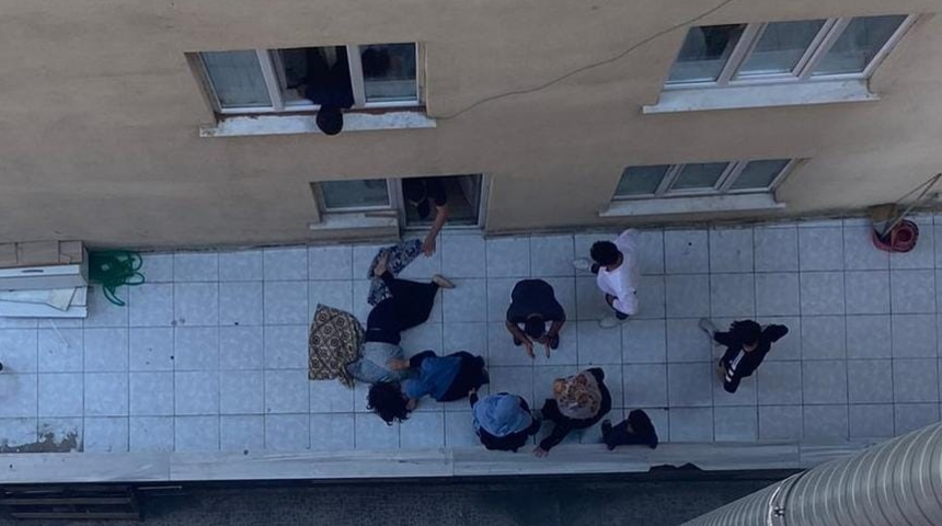 Tekirdağ'da kahreden olay! Kurşunlardan kaçarken balkondan ölüme atladı
