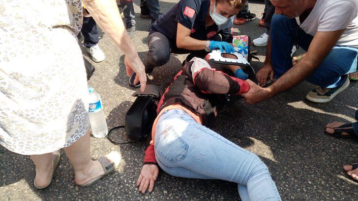 Adana'da otomobille çarpışan motosikletin sürücüsü yaralandı G1