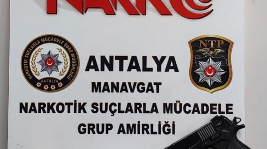 Manavgat'ta uyuşturucu operasyonunda yakalanan şüpheli tutuklandı