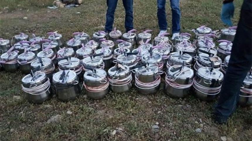 Siirt'te 700 kilogram patlayıcı düzeneği ele geçirildi