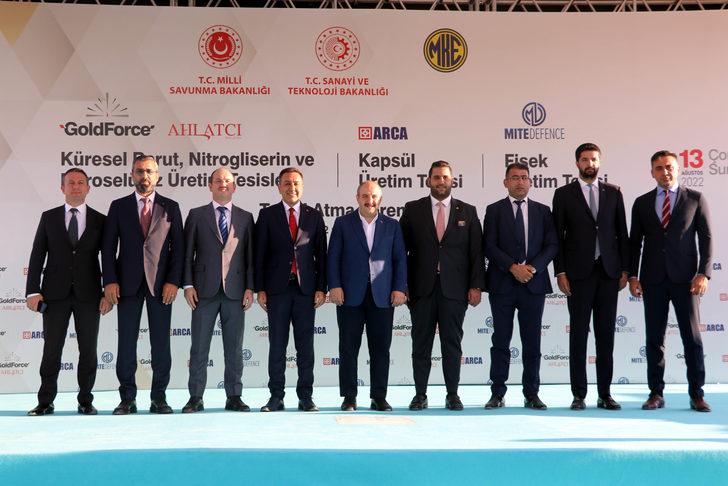 Çorum'da barut, fişek, kapsül üretecek tesislerin temel atma töreni gerçekleştirildi G3