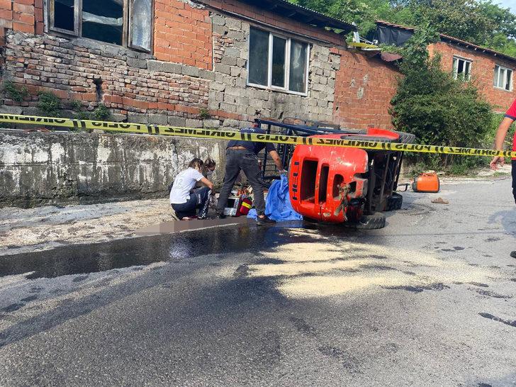 Zonguldak'ta devrilen forkliftin altında kalan kişi hayatını kaybetti G1