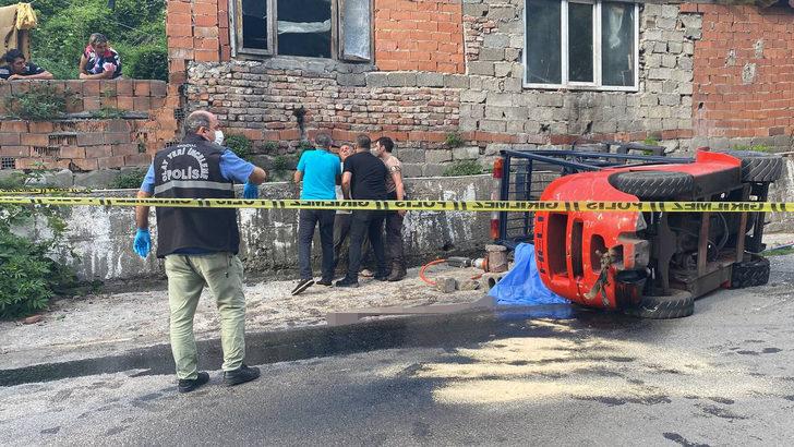 Zonguldak'ta devrilen forkliftin altında kalan kişi hayatını kaybetti G2