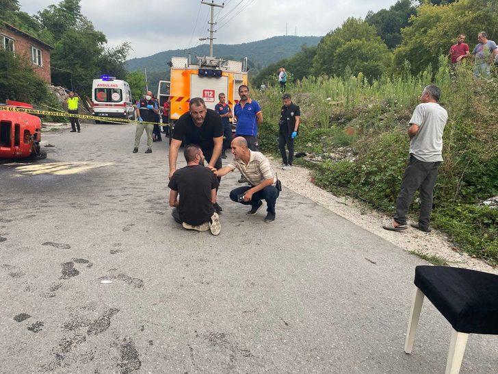 Zonguldak'ta devrilen forkliftin altında kalan kişi hayatını kaybetti G4