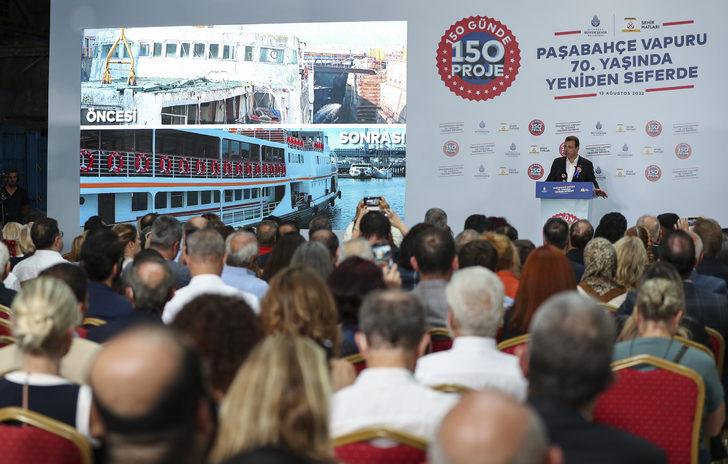 CHP Genel Başkanı Kılıçdaroğlu, "Paşabahçe" vapurunun hizmete alınma töreninde konuştu: G4