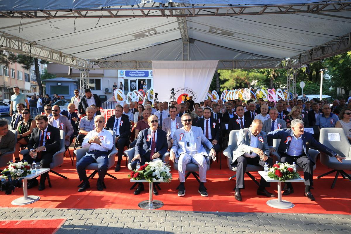 TOBB Başkanı Hisarcıklıoğlu, L&uuml;leburgaz Ticaret ve Sanayi Odası binasını a&ccedil;tı