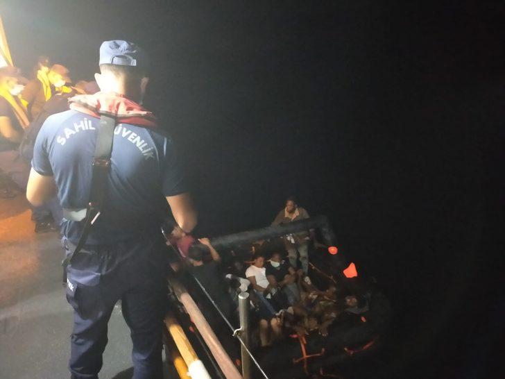 Marmaris açıklarında 81 düzensiz göçmen kurtarıldı G2