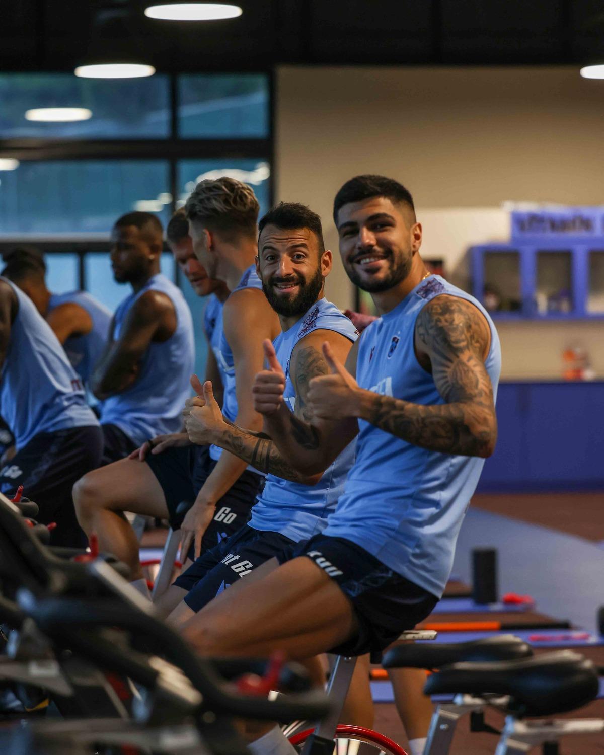 Trabzonspor'un Kopenhag ma&ccedil;ı hazırlıkları başladı