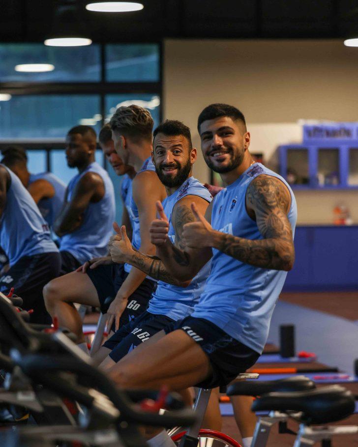 Trabzonspor'un Kopenhag maçı hazırlıkları başladı G1