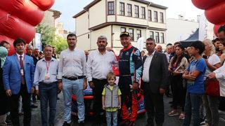 Kütahya'da düzenlenen 100. Yıl Tırmanma Yarışı'nın start seremonisi yapıldı