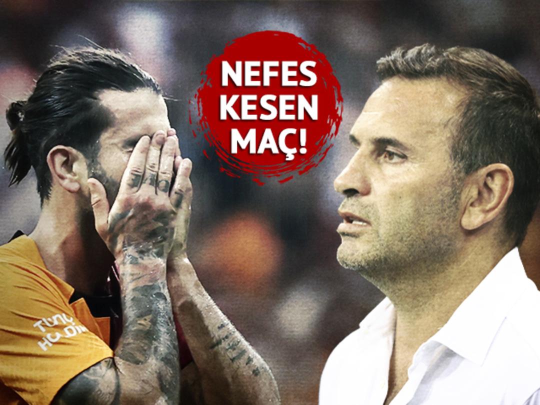 Galatasaray'a evinde soğuk duş! Nefes kesen ma&ccedil;ta kazanan Giresunspor...