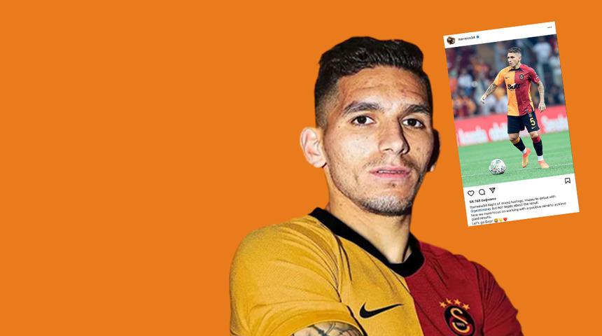 SON DAKİKA! Lucas Torreira'dan Giresunspor mağlubiyeti sonrası paylaşım! 