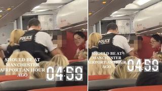 Uçakta dehşet anları! Soyunup kokpite saldırmaya çalıştı