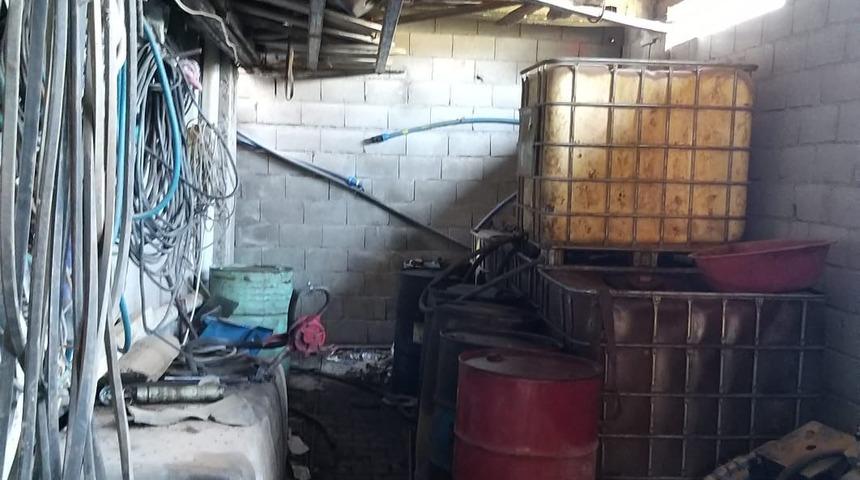 Hatay'da 5 bin 300 litre kaçak akaryakıt ele geçirildi