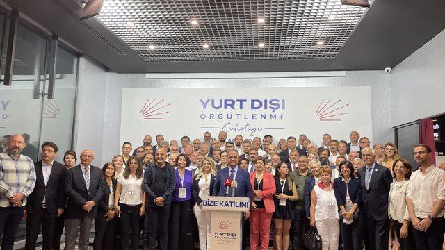 CHP Yurt Dışı Örgütlenme Çalıştayı tamamlandı