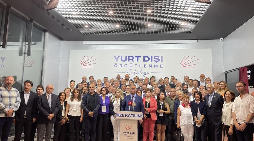 "CHP Yurt Dışı Örgütlenme Çalıştayı" tamamlandı