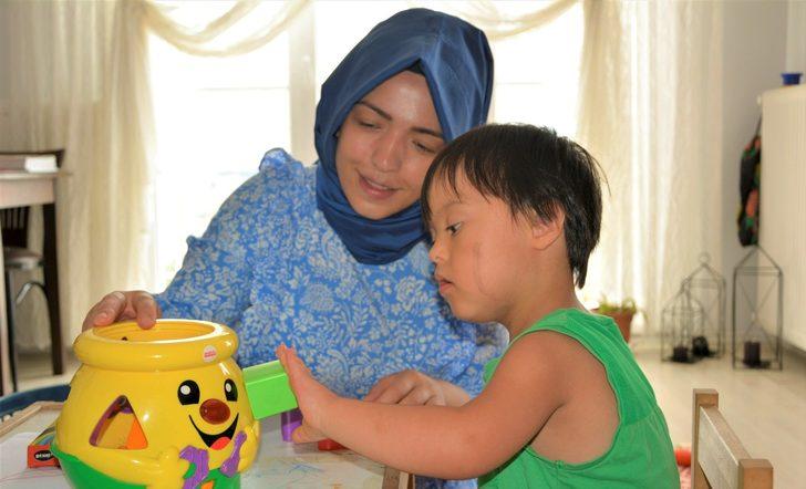 Samsun'da down sendromlu çocuklar için evde eğitim hizmeti veriliyor G3