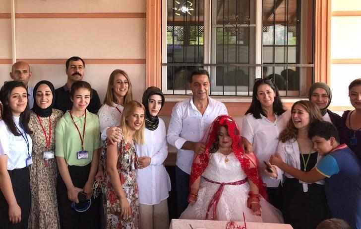 Gaziantepli down sendromlu kızın düğün hayali gerçek oldu G1