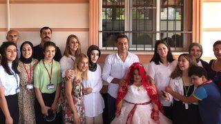 Gaziantepli down sendromlu kızın düğün hayali gerçek oldu