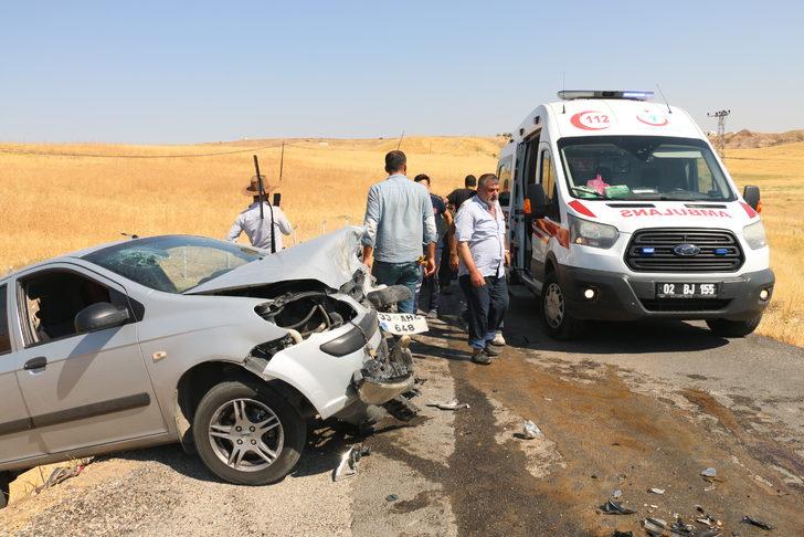 Adıyaman'da iki otomobilin çarpıştığı kazada 1 kişi öldü, 4 kişi yaralandı G2
