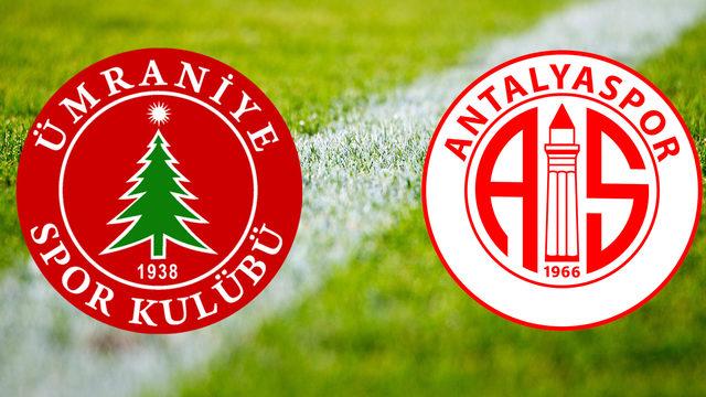 Ümraniyespor Antalyaspor maçı saat kaçta? Süper Lig karşılaşması Ümraniyespor - Antalyaspor maçı hangi kanalda canlı yayınlanacak?