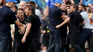 Chelsea-Tottenham maçı karıştı! İki hoca da kırmızı kart gördü