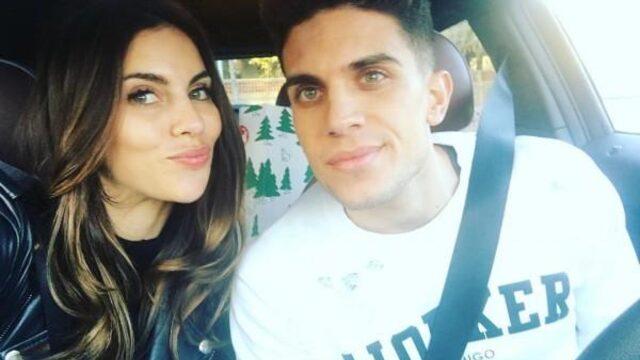Trabzonspor'un yeni transferi Marc Bartra'nın eşi Melissa Jimenez'den cesur pozlar! Instagram alev aldı