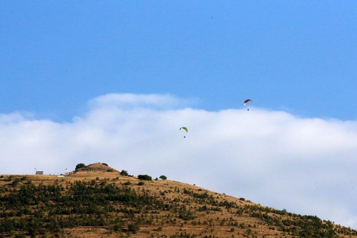 Kayseri'de Yamaç Paraşütü Ali Dağı Mesafe Şampiyonası tamamlandı G4