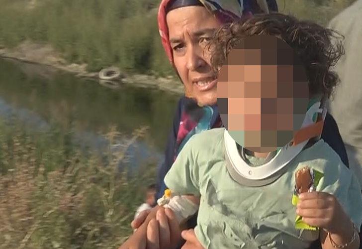 Yürek burkan görüntü! Kazada babası ölen küçük çocuğa çikolata verip, sakinleştirmeye çalıştılar G3