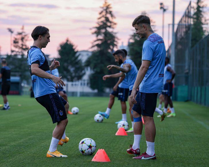 Trabzonspor, Kopenhag maçı hazırlıklarını sürdürdü G5
