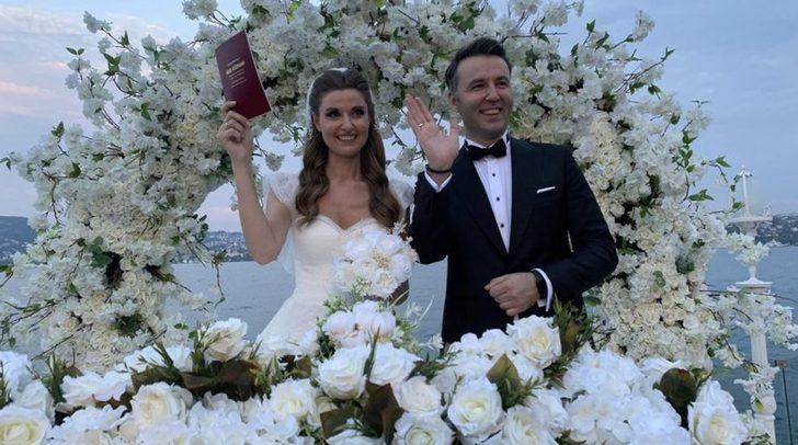 Gazeteci Mehmet Akif Ersoy ile haber spikeri Pınar Erbaş evlendi 