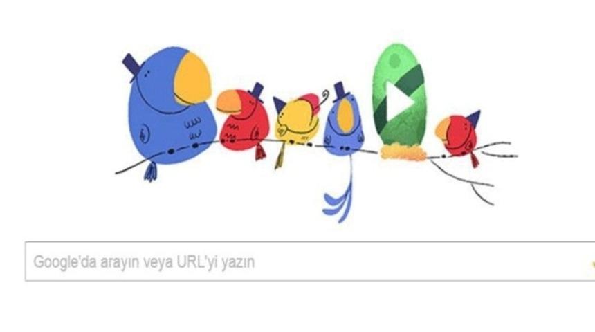 Google'a Doodle olan yılbaşının &ouml;nemi ve yılbaşı mesajları