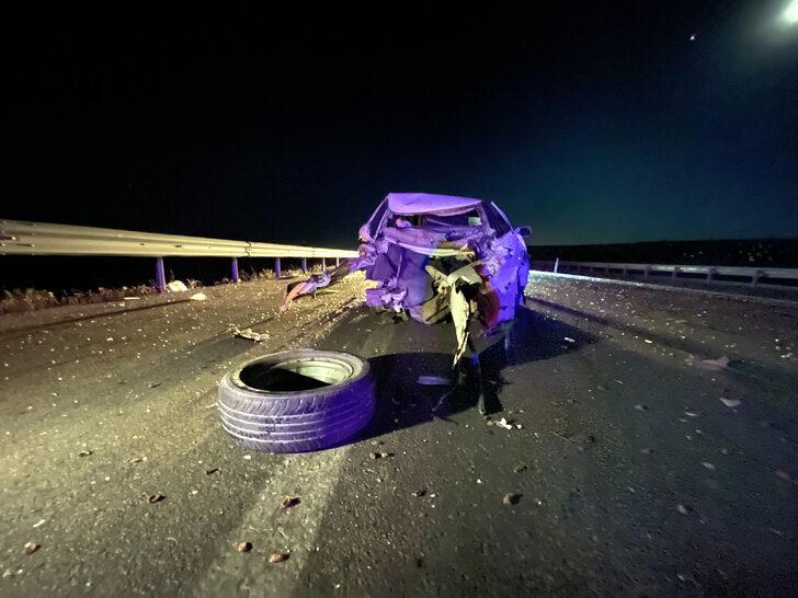 Erzurum'da iki araç çarpıştı 5 kişi yaralandı G2